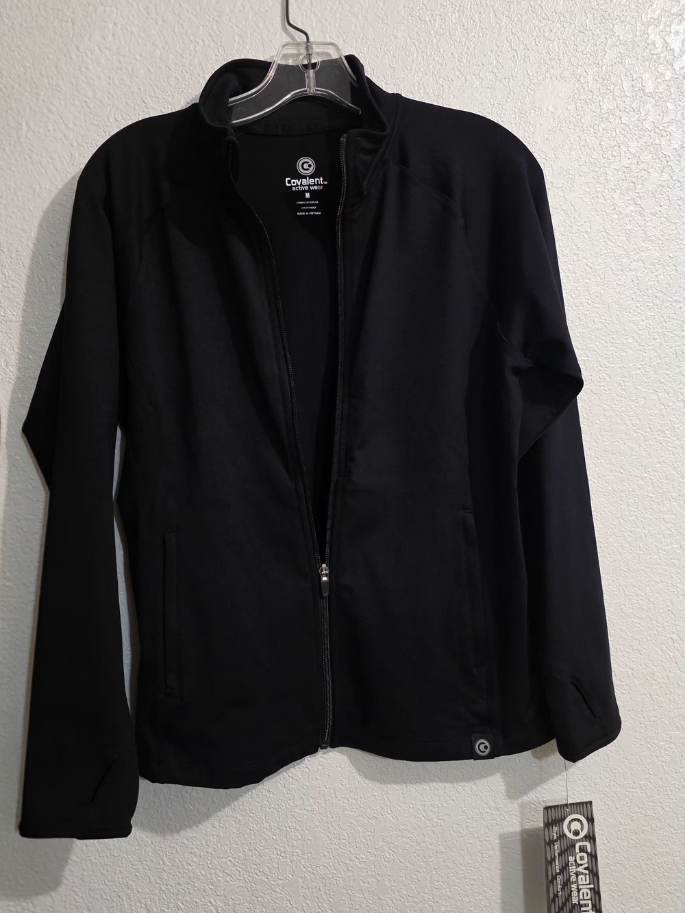 Women’s Black Utility Full-Zip Jacket